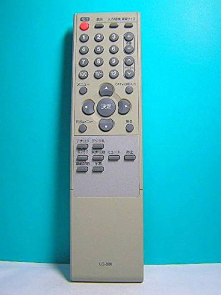 オリオン テレビリモコン LC-006 Amazon | オリオン テレビリモコン LC-006 | Anferu | AV
