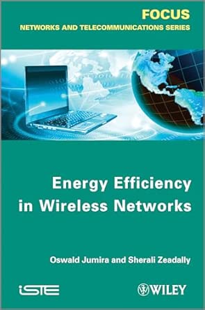 Energy Efficiency in Wireless Networks: 1 book cover