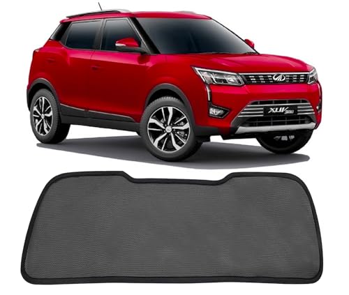 Image of Autofact Dicky Curtain for Mahindra XUV 300 | Custom Fit Rear Windshield Sunshade | UV & Heat Protection | Foldable Mesh | Privacy & Cooling Car Accessory
