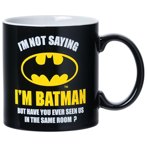 Taza de cerámica Batman 20oz Silver Buffalo miniatura 1