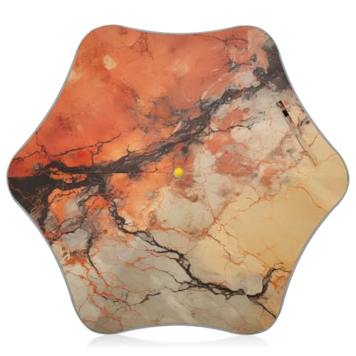 Parapluie enfants marbre bouton-poussoir le cadeau utile avec sécurité réfléchissante