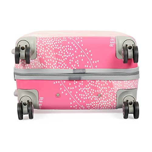 Image of Polo Class 2Pc Luggage Trolley Bag Set (24 /28 inch) - Pink