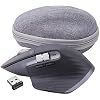Aenllosi Hard Carrying Case Replacement for Logitech MX Master 4 / MX Master 3 / MX Master 3S Advanced Wireless Mouse (Grey)