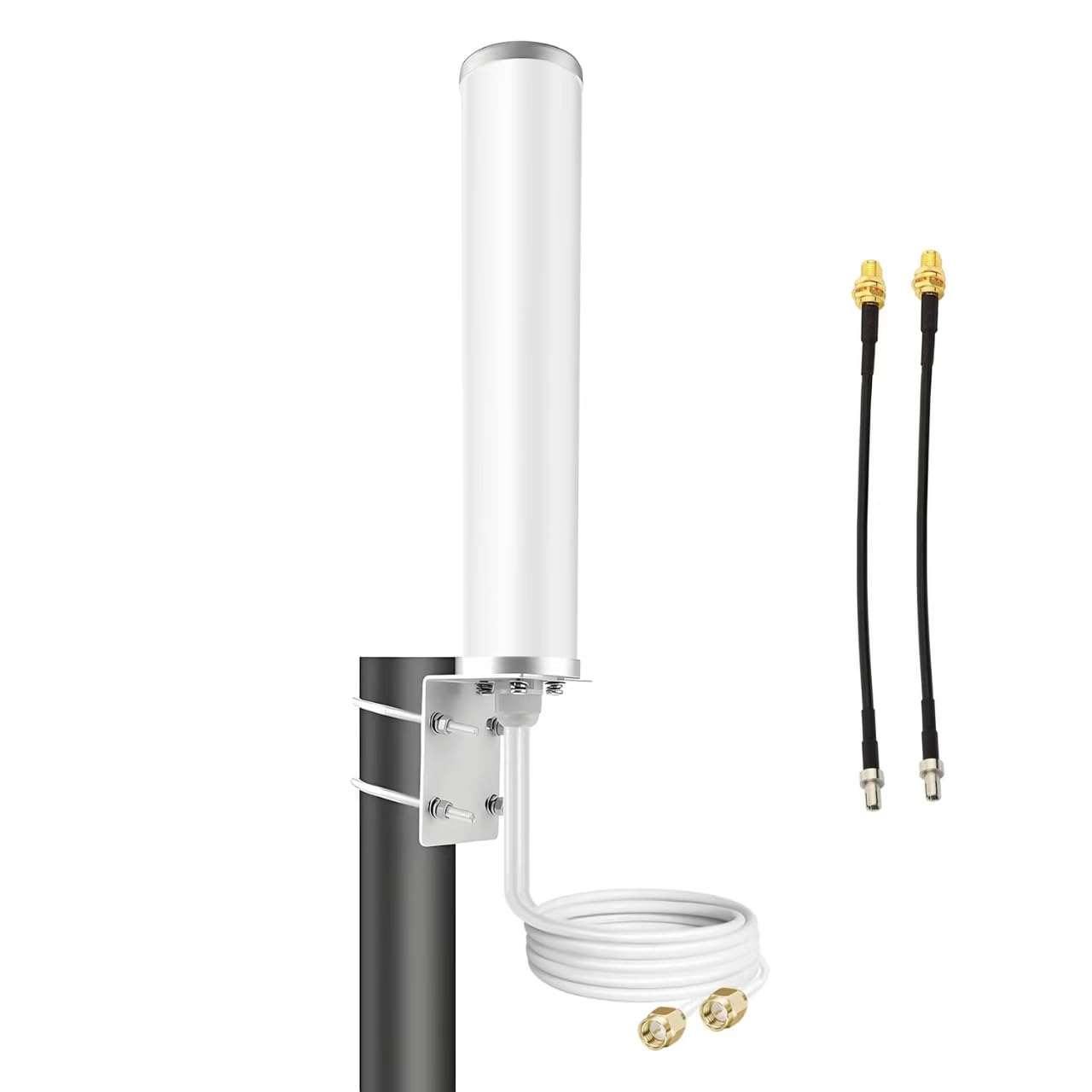 4G LTE 5G Wide Band SMA/TS9 Connettore MIMO Antenna per Netgear Nighthawk M5 M6 M6 Pro M7 Pro Aumenta le prestazioni di 4G/5G Verizon AT & T T-Mobile Gateway Modem Router Hotspot RV Home Internet