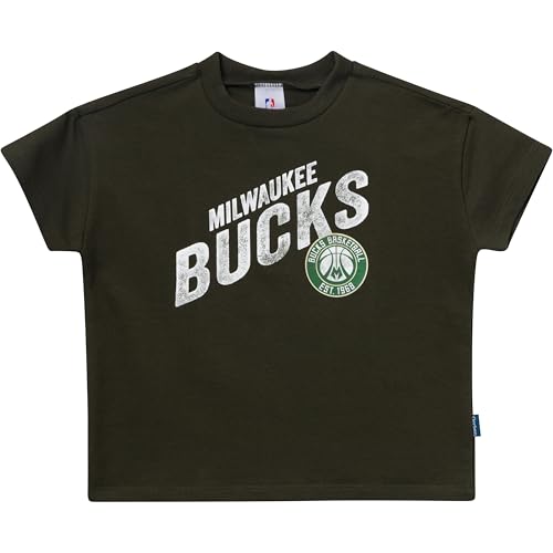 Gerber Toddler Boys' NBA Team & Shorts Set, Milwaukee Bucks, 3T - image 2