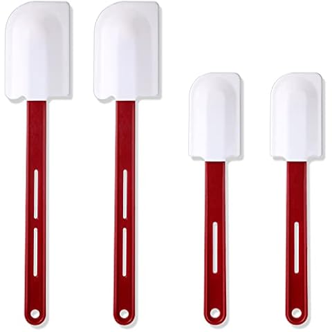 Norme Set of 4 High Temp Silicone Spatulas Cover