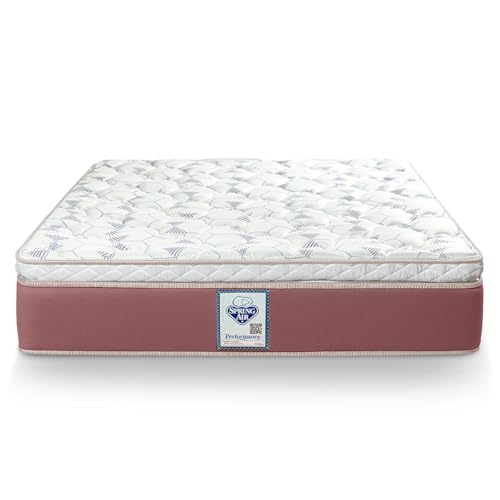 La Mejor Recopilación de Colchones king size spring air - 5 favoritos. 39 Spring Air Colchón King Size Ortopédico Freeman, Tecnología Performance y colchoneta Ultra Confort, 713 Resortes continuos Infinity Que brindan Soporte Superior al Dormir,...