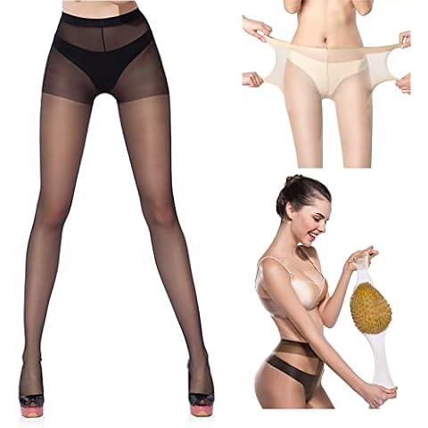 AQWEI 3 Pairs Women's Super Flexible and Indestructible Magic Stockings (Black) Cover