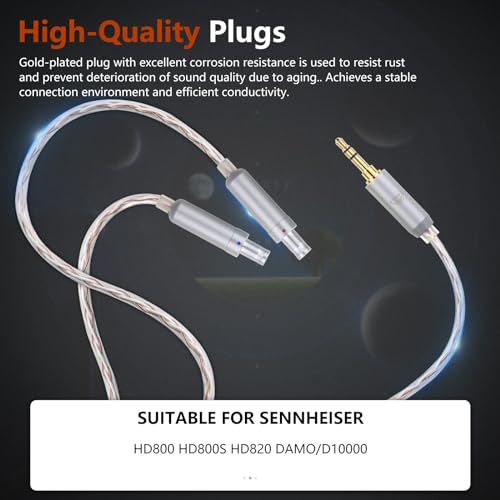 Cable XLR 4 Pin okcsc para auriculares 6.56 ft miniatura 3