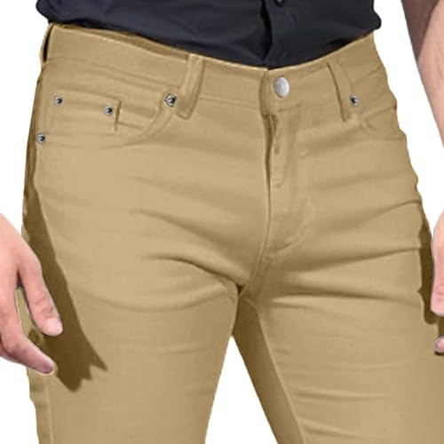 Bell Bottom Jeans for Men Stretch Denim 70s Vintage Flare Pants Retro Wide Leg Pants Men Style2