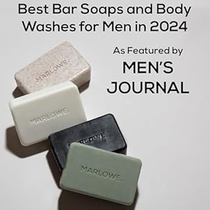 MARLOWE. No. 102 Men's Body Scrub Soap 7 Ounce (Variety Trio) Exfoliating Body Soap Bars for Men, Natural Ingredients, Green Tea Extract, 3 Scents MARLOWE No 102 Mens Body Scrub Soap 7 Ounce Variety Trio Exfoliating Body Soap Bars for Men Natural Ingredients Green Tea Extract 3 Scents