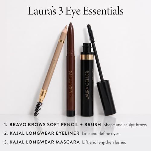 Laura Geller Kajal Longwear Mascara — Black, Conditioning & Smudge-Proof — view 9