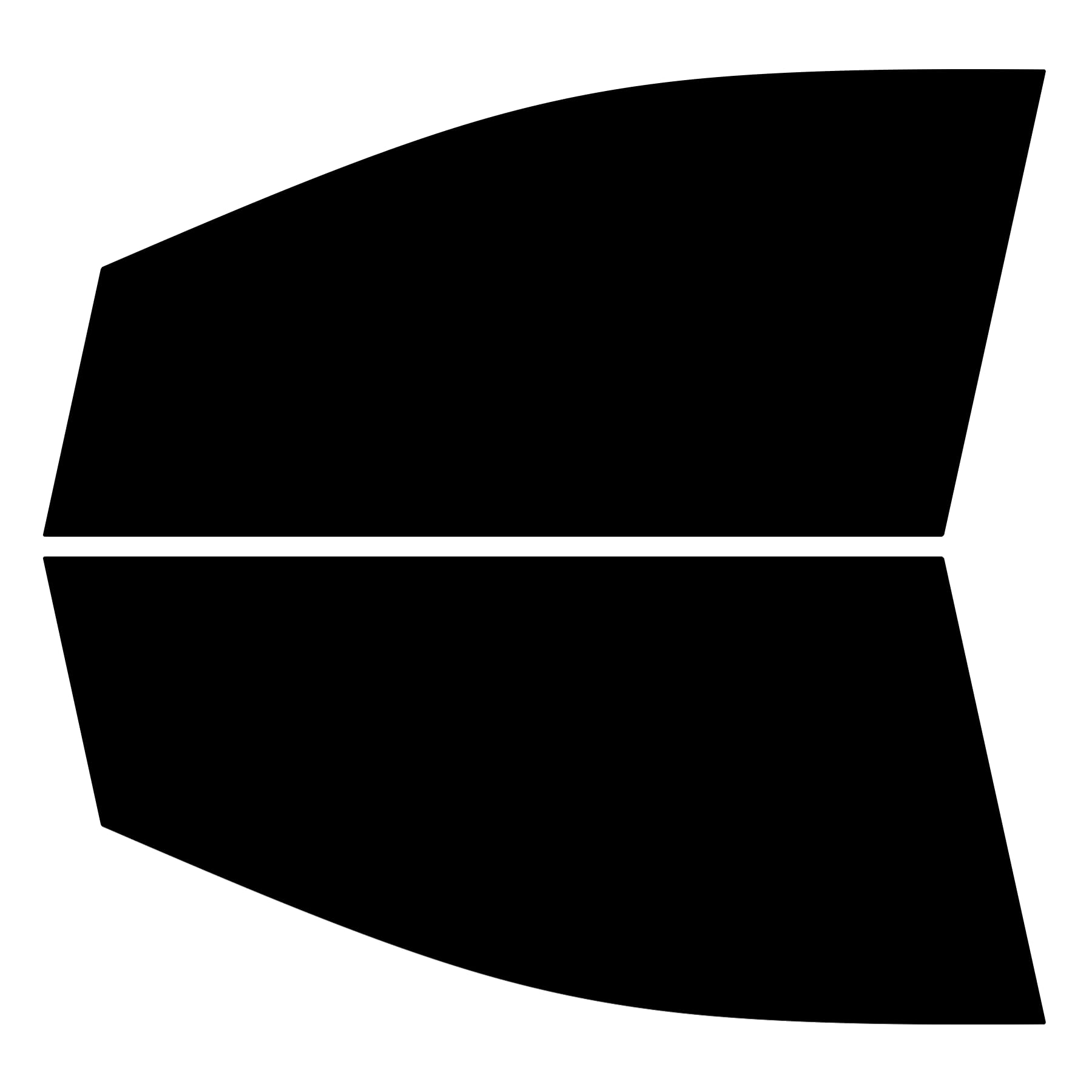TINTCOM Film Solaire Auto Prédécoupé pour Mercedes Classe B W245 5 Portes 2005-2010 - (50% Noir Fumé Léger) - Vitres Latérales Avant - Protection UV et Chaleur, À Poser Soi-Même