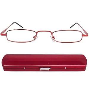 Mini Brille Czerwone 2.0 Okulary Czytania