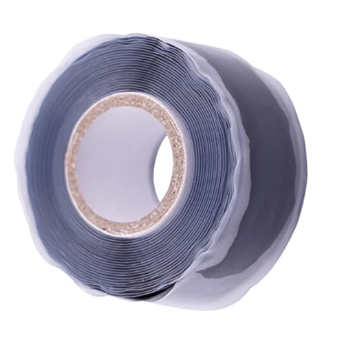 SOLUSTRE 1 Rollo Cinta De Silicona Resistente Al Agua Cinta Impermeable Automático Cinta Dispensadora De Cinta Enmascaramiento Papel Pintado Cinta Fuerte Dirigir Doble Gel De Sílice Black