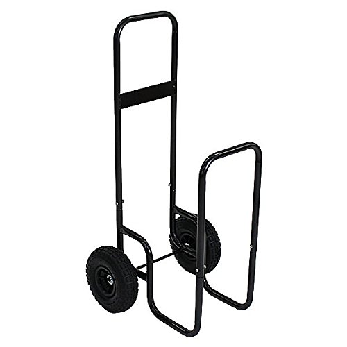 Amazon | ログカート 耐荷重100kg スチール製 キャリー カート 薪運搬