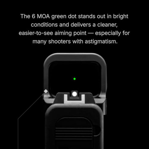 Image of OSIGHT K Micro Red Dot Sight, 6 MOA Open Reflex Sight with RMSc /K Footprint, Parallax-Free Durable Optic for Subcompact Setups