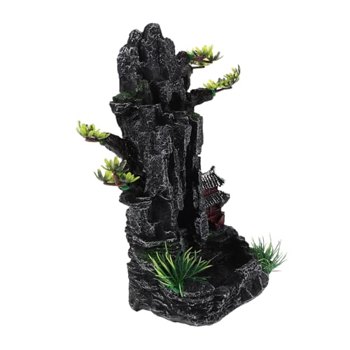 iplusmile 水槽用人工山丘装飾 石造景観 アクアリウム山岩フィギュア 多対応