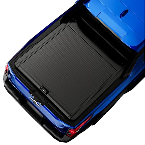 ONINE Pull-Lock-Go Retractable Hard Tonneau Cover Custom fit 2024-2026 Chevy Silverado EV GMC Sierra EV (NOT Compatible w/Midgate) Aluminum Matte Black Weatherproof & Secure