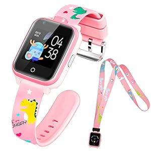 4G Kids Smart Watch Waterdichte SOS Smartwatch met wekker, Game Music Player, Camera, Smart Watch Geschenken voor 3-12…