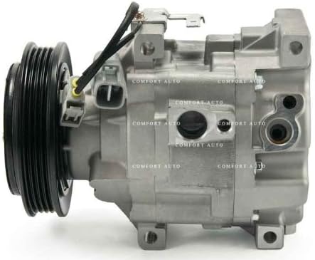 Comfort Auto Brand New A/C Compressor with clutch Fits: 2000-2002 Toyota Echo With 1 Year Warranty
