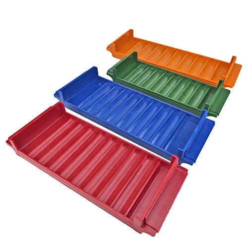 Set 4 Bandejas para Monedas Enrolladas de Plástico miniatura 2