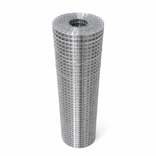 304 Stainless Steel Welded Wire Mesh, 1/4", 23.5" x 10