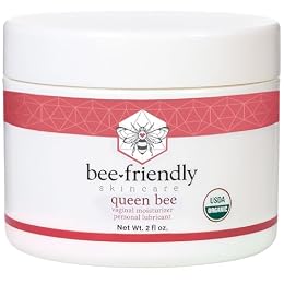 BeeFriendly® Organic Vaginal Moisturizer, USDA Certified, 2 oz | Natural Vulva Cream, For Dryness, Itching, Irritation, Redness, Chafing, Due to Menopause + Thinning