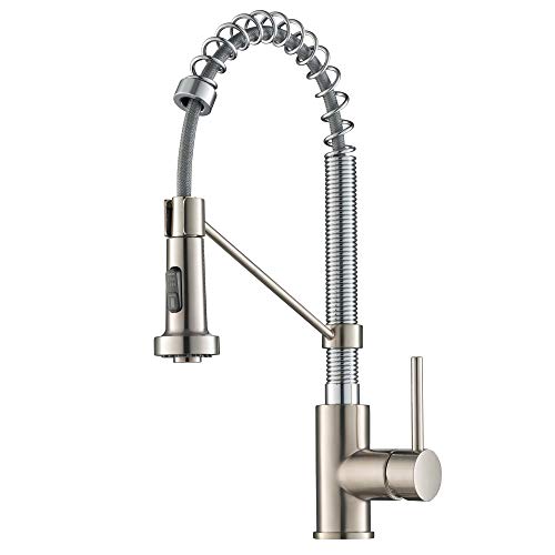 Image of Kraus KPF-1610SFSCH Bolden Kitchen Faucet, Spot Free Stainless Steel /Chrome
