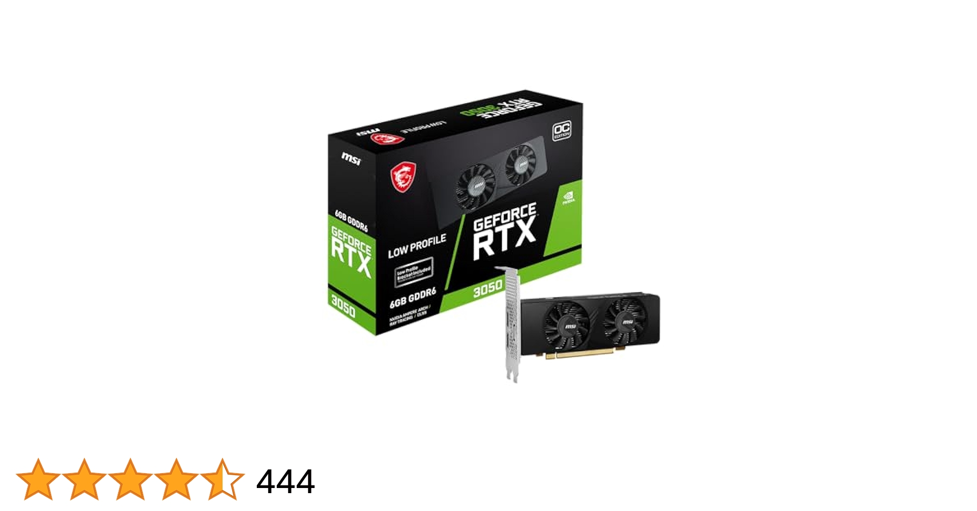 MIS GeForce RTX 3050 LP 6G 0Cグラボ Amazon.com: MSI GeForce RTX 3050 LP 6G OC Gaming Graphics