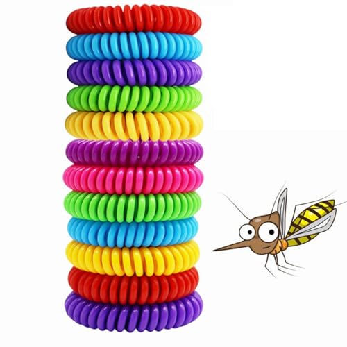 Rakiuty Pulseras Antimosquitos, Pulseras Repelentes de Mosquitos, Repelentes de Mosquitos, Ingredientes Naturales, Ajustables para Bebés y Adultos, 12 Piezas Rakiuty Pulseras Antimosquitos, Pulseras Repelentes de Mosquitos, Repelentes de Mosquitos, Ingredientes Naturales, Ajustables para Bebés y Adultos, 12 Piezas