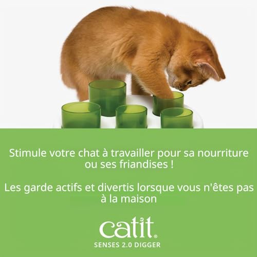 Catit Senses 2.0 Pelle pour litière de chat ergonomique et durable