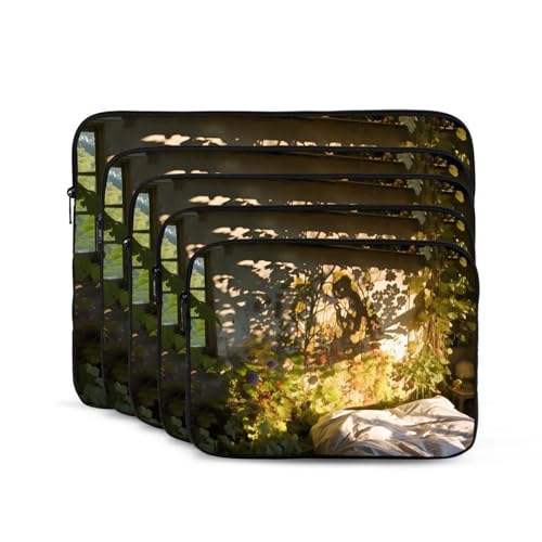 Deserted Room Laptop Sleeve Case 15 Inch Suitable For Notebook Computer Tablet Traveling Carrying Simple Case2