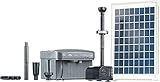 heissner teichpumpe aqua stark p1400 Solar-Panel: ca. 17,5 V / 12 W