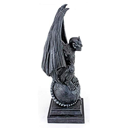 Design Toscano Hellion The Devil Gargoyle Statue 12 Inch #TOP4