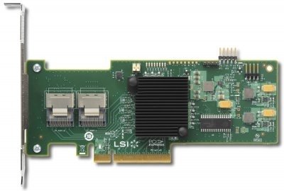Kit HBA SAS SATA LSI00195 de 8 puertos PCIe 2.0 de 6 GB/s interno