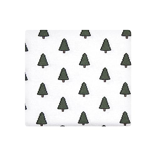 Image of Hudson Baby Unisex Baby Cotton Poly Flannel Receiving Blankets Bundle, Wild Forest, One Size