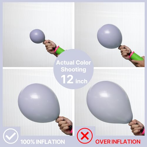 Image of PartyWoo Dusty Blue Balloons 100pcs Different Sizes Pack of 36 18 12 10 5 Inch Slate Blue Boho Neutral Balloon Arch Kit for Baby Shower Graduation Cat Tornado Birthday Party Decorations Blue-F51