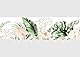 AG Design Selbstklebende Bordüre für Küche, Wohnzimmer, Wand Sticker, Mehrfarbig, 500 x 13,8 cm (Blumen)