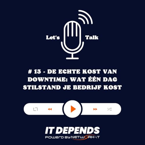 Page de couverture de #13 - De echte kost van downtime: Wat één dag stilstand je bedrijf kost