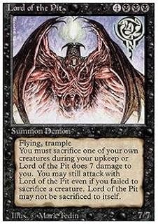 Magic: the Gathering - Lord of The Pit - Revised Edition
