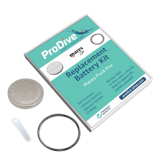 Kit de bateria para computador de mergulho Mares Puck Pro