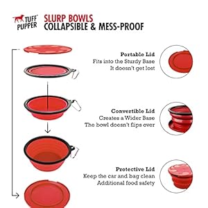 Tuff-Pupper-SuperBigSlurp-Collapsible-Dog-Bowls-Extra-Large-Capacity-Portable-Food-Safe-Odorless-Non-Toxic-Silicone - Cucciolini Doodles   Tuff-Pupper-SuperBigSlurp-Collapsible-Dog-Bowls-Extra-Large-Capacity-Portable-Food-Safe-Odorless-Non-Toxic-Silicone