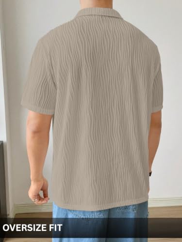 Image of Leriya Fashion Cotton T-Shirt for Men - Soft Breathable Fabric | Regular Fit Half Sleeve Collar Tee for Summer Casual Wear (Available in Plus Size)