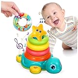 Amusement en famille : ce rampant pour bébé encourage les liens familiaux grâce au jeu interactif, ce qui en fait un choix pour les parents qui cherchent à passer du temps de qualité avec leurs enfants, jouets rampants musicaux, pour bébé