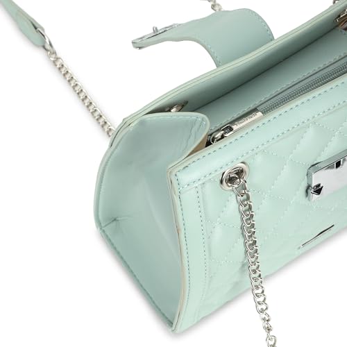 Image of Fastrack Quilted Satchel for Women, Ladies and Girls | Stylish and Trendy Satchel Handbag for Girls, Ladies and Women | Made Up of Premium Semi-PU Material