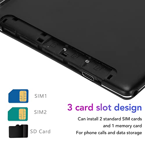 Tablet 10,1 Polegadas, 1280x800 HD Android 8.1 Touchscreen Tablet Com MT6580 A7 Quad Core 1.3GHz, 2G