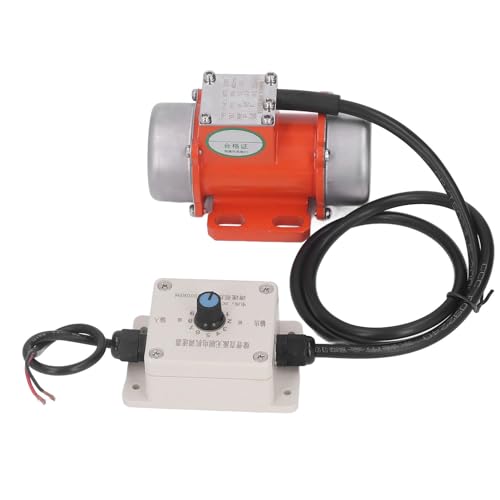 Motore Elettrico Vibrante 30W 4000 Giri/min IP65 Motore Vibrante per Vibratore per Calcestruzzo Motore Vibrante CC con Regolatore di velocità (DC12V)