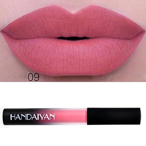 Preisvergleich Produktbild Shage Lang anhaltende flüssige Samt Matte Lippenstift Makeup Lip (I)