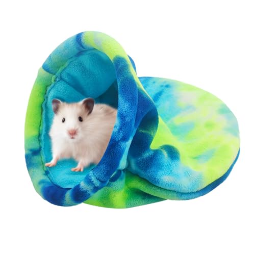 DONGKER Igel-Kuschelsack, Weicher Polarfleece Hamster Schlafsack, Winter Warmes Nest für Meerschweinchen, Guinea, Ratte, Chinchilla, Frettchen, Hase, Kaninchen DONGKER Igel-Kuschelsack, Weicher Polarfleece Hamster Schlafsack, Winter Warmes Nest für Meerschweinchen, Guinea, Ratte, Chinchilla, Frettchen, Hase, Kaninchen